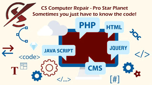 CS Computer Repair Website Design