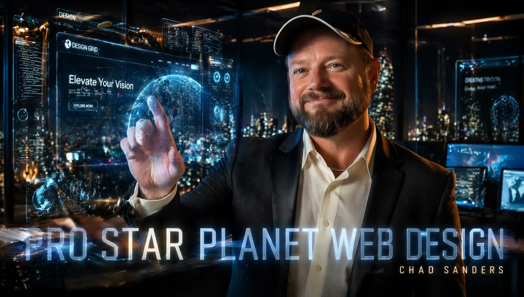 Chad Sanders, Pro Star Planet web designer