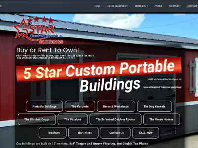 5 Star Custom Portable Buildings
