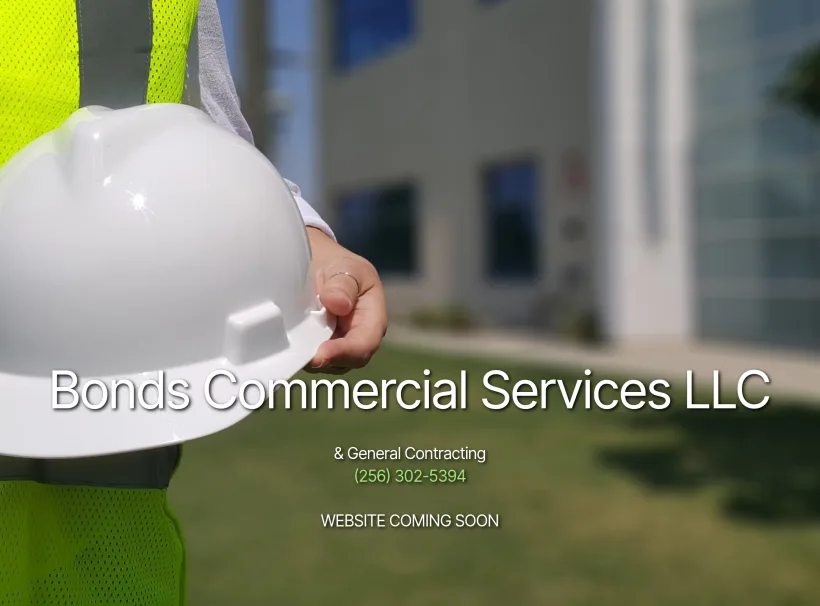 Bonds Commercial Services - General Contracting website