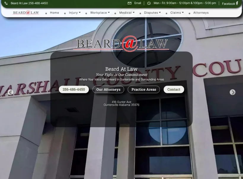 Beard At Law website