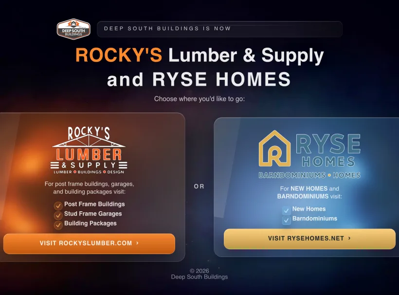 Deep South Buildings website