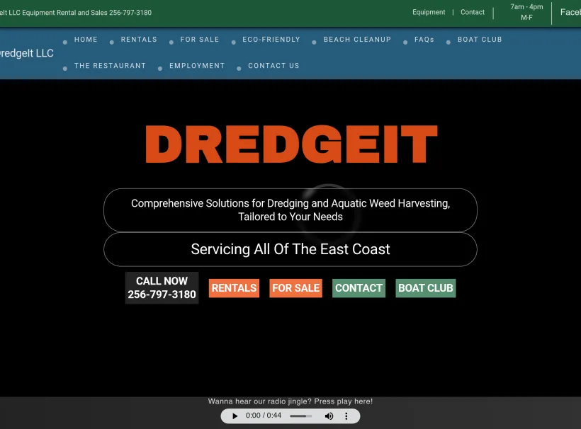 Dredge It website