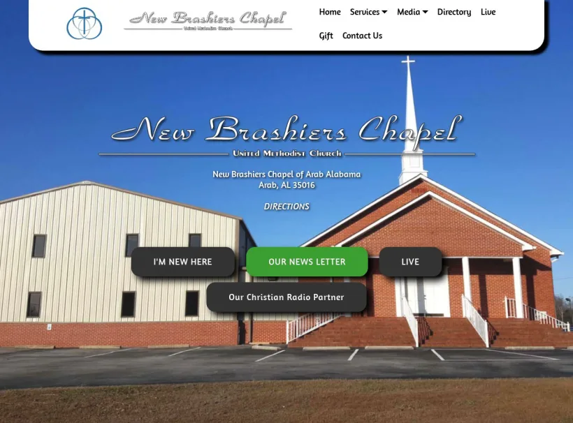 New Brashiers Chapel - United Methodist Chapel website