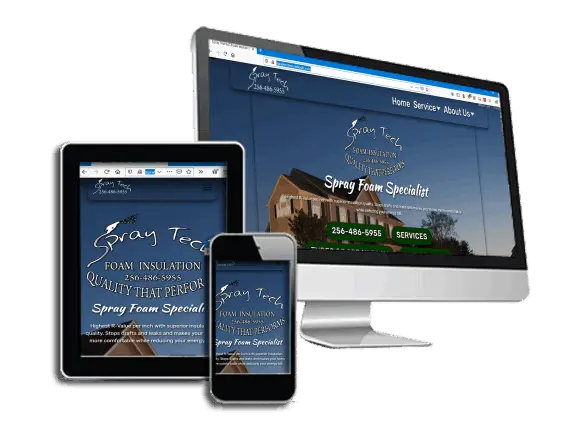 Spray Tech Insulation website